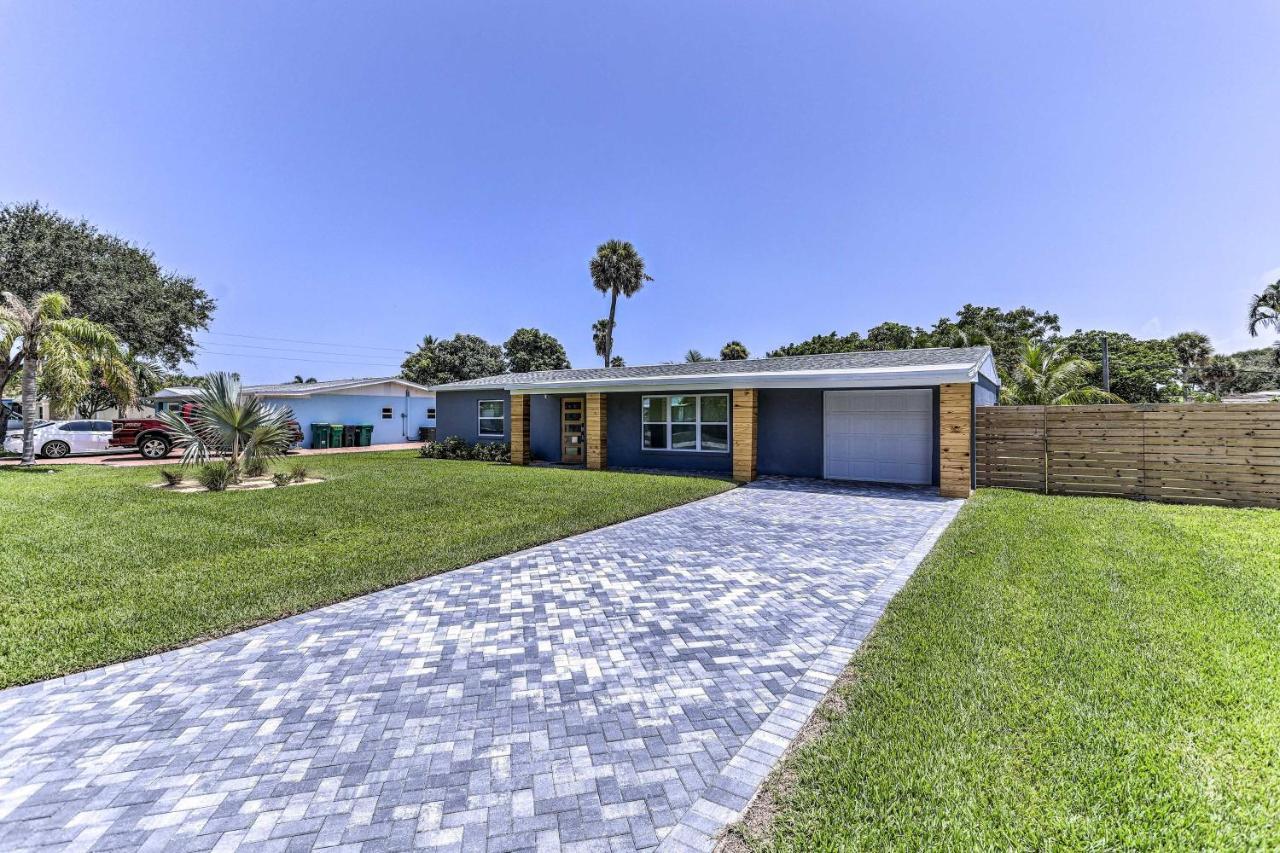 Beach House With Outdoor Kitchen, Walk To Coast شاطئ كوكوا المظهر الخارجي الصورة