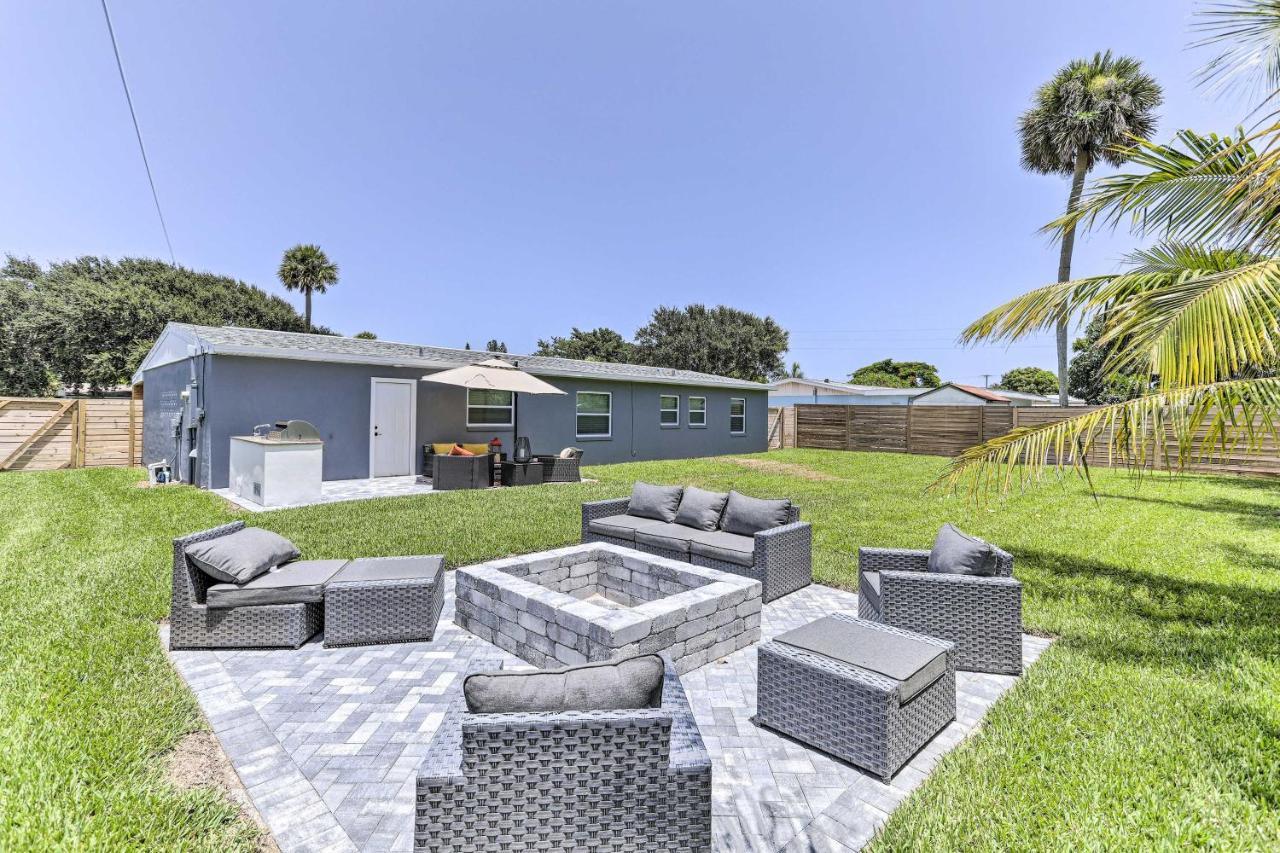 Beach House With Outdoor Kitchen, Walk To Coast شاطئ كوكوا المظهر الخارجي الصورة