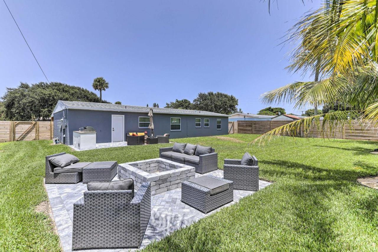 Beach House With Outdoor Kitchen, Walk To Coast شاطئ كوكوا المظهر الخارجي الصورة